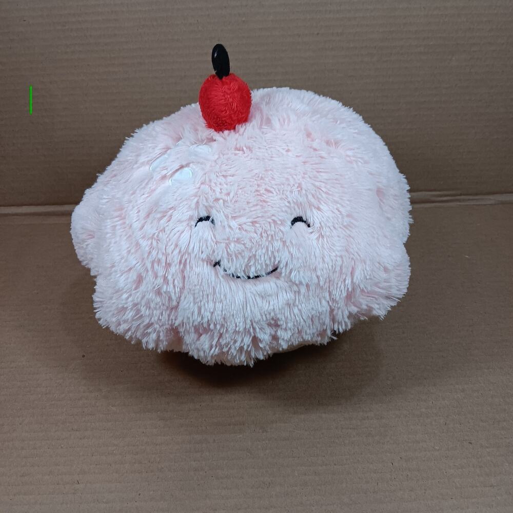 Squishable Cupcake Plush w/ Cherry On Top Soft Stuffed Toy